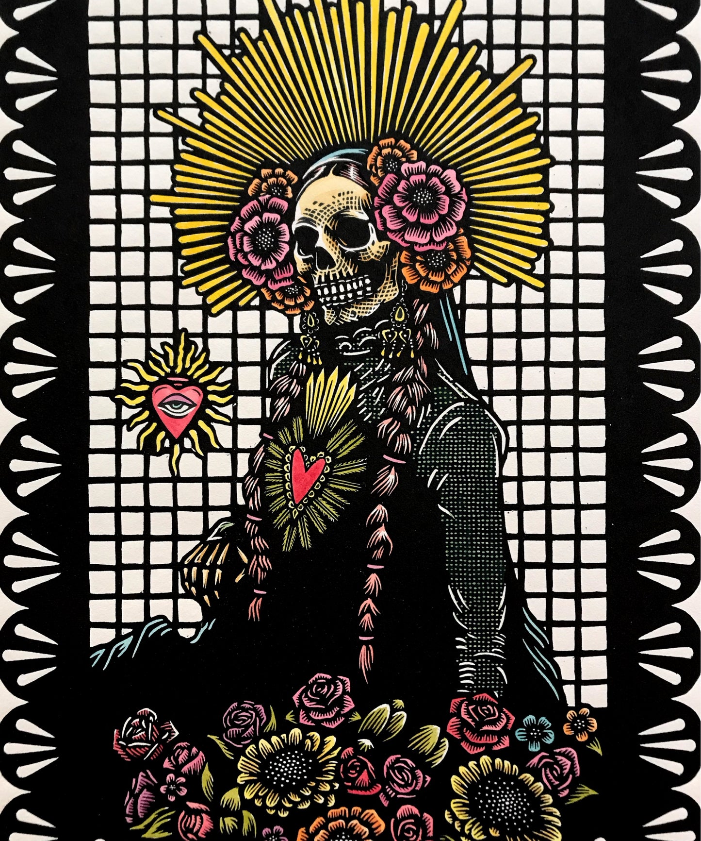 Grabado “catrina”