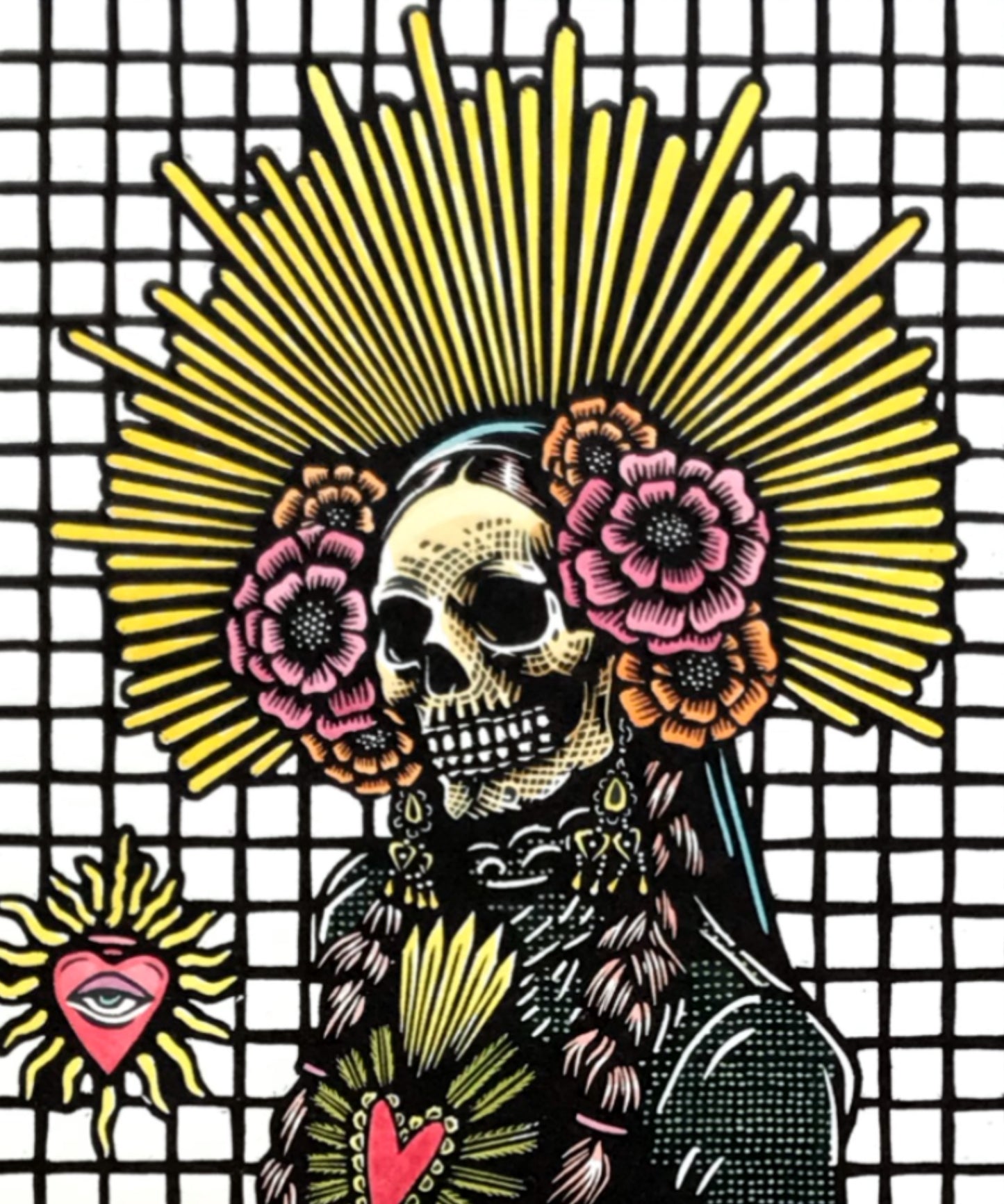 Grabado “catrina”